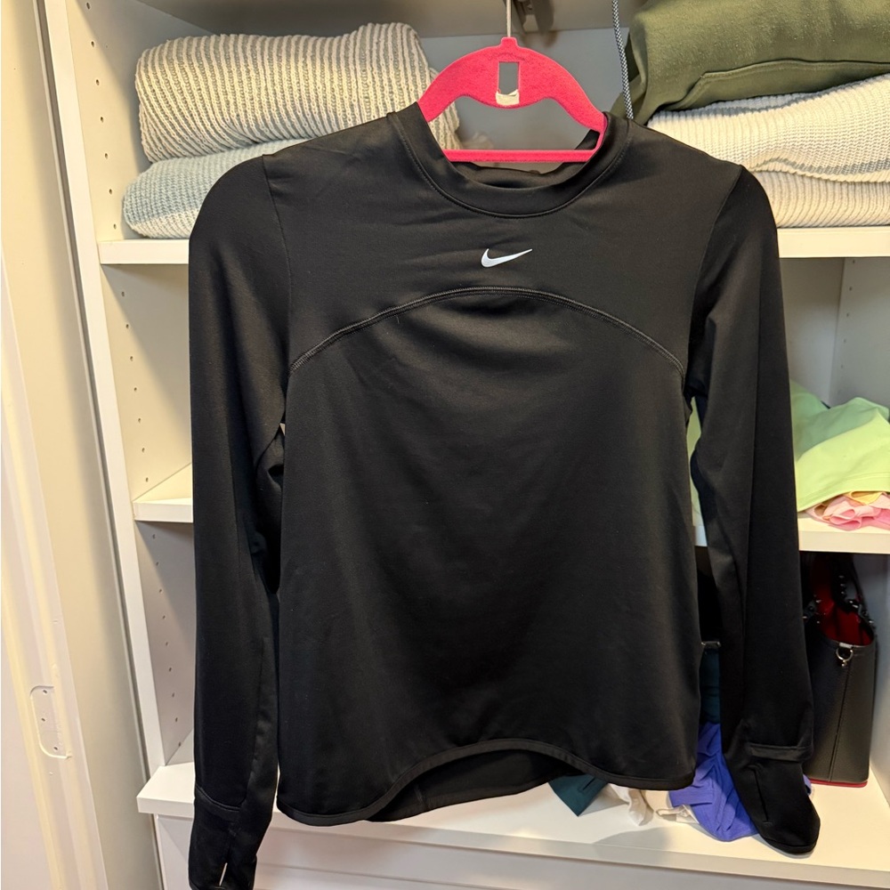 Nike Black Performance Long Sleeve Shirt